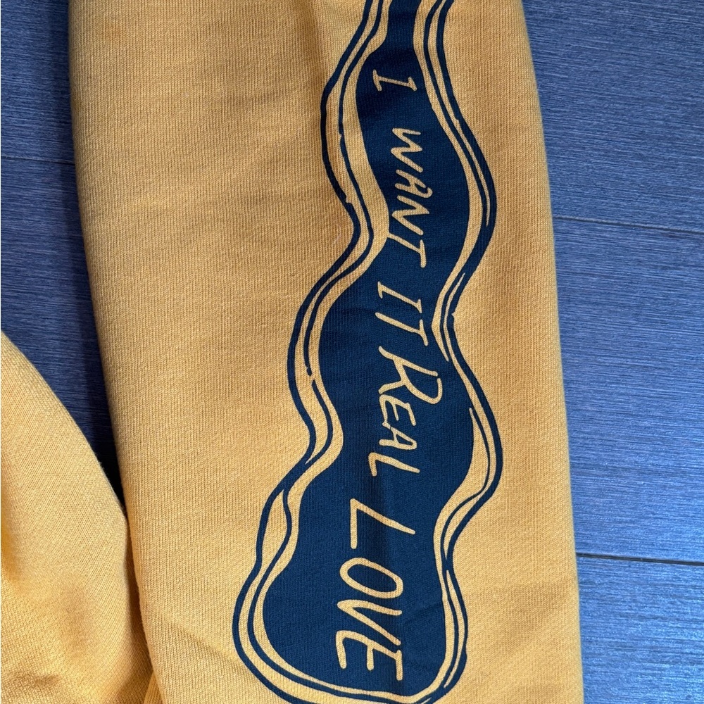 BTS DNA Mustard Graphic Sweatshirt - Picture 5 of 8
